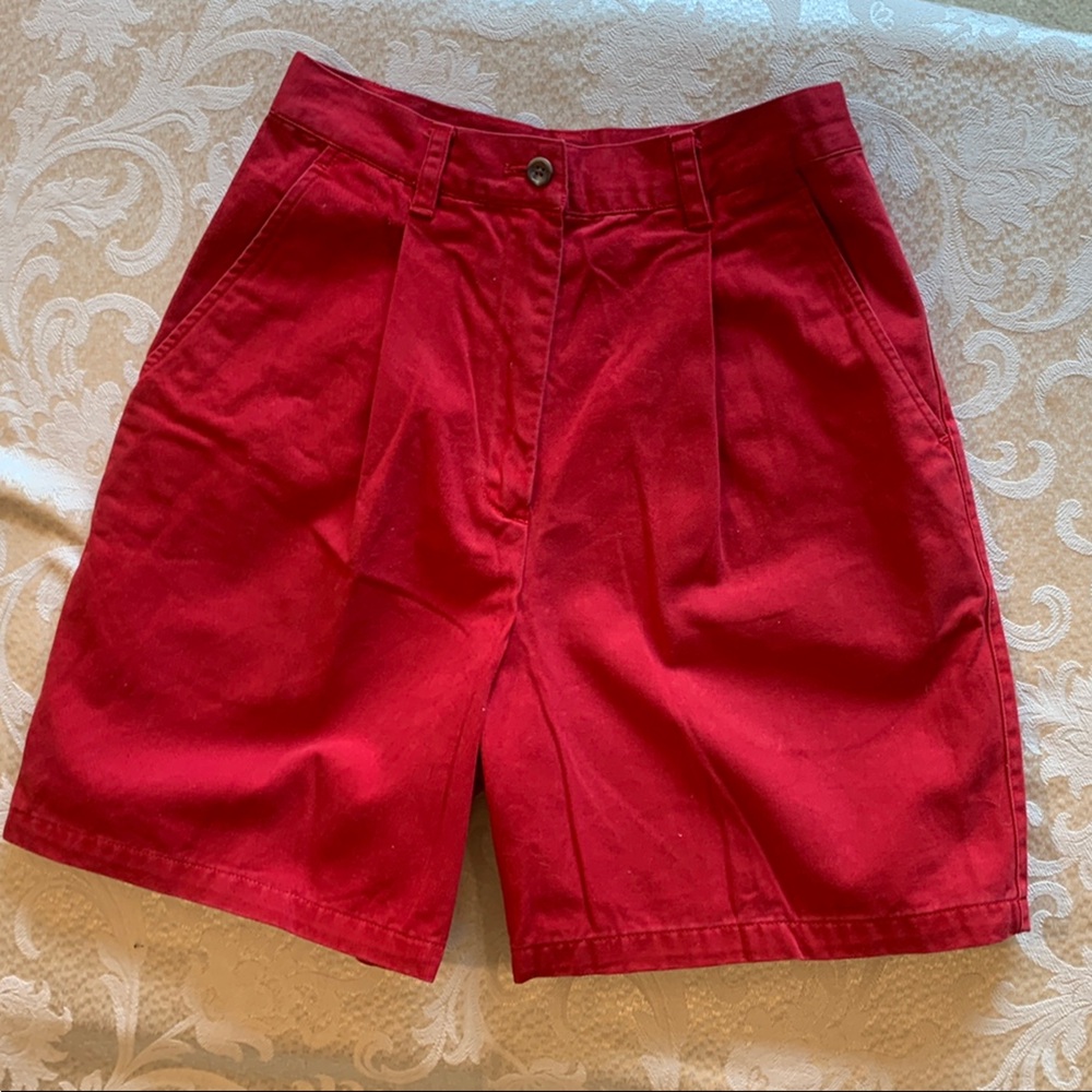 Ralph Lauren Red Bermudas Shorts